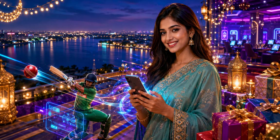 ঈদ উৎসবে b660 অ্যাপে ক্রিকেট বেটিং উপভোগ করছেন একজন ব্যবহারকারী