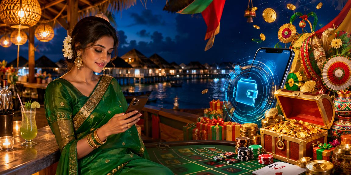 সেন্ট মার্টিনে iPhone ব্যবহার করে b660 ব্যাকার‍্যাট গেম খেলছেন একজন ব্যবহারকারী
